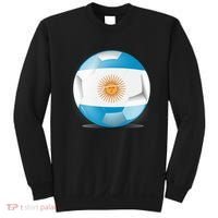 Soccer Ball Country Flag Argentina Sweatshirt thumb 0