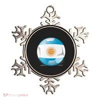Soccer Ball Country Flag Argentina Ornament thumb 0