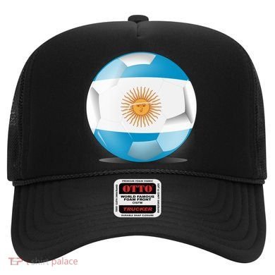 Soccer Ball Country Flag Argentina Hat