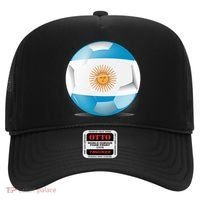 Soccer Ball Country Flag Argentina Hat thumb 0