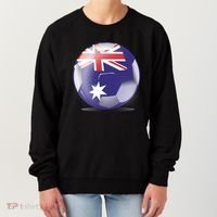 Soccer Ball Country Flag Australia Women's Sweatshirt thumb 0