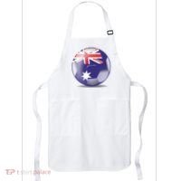 Soccer Ball Country Flag Australia Apron thumb 0