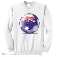Soccer Ball Country Flag Australia Sweatshirt thumb 0