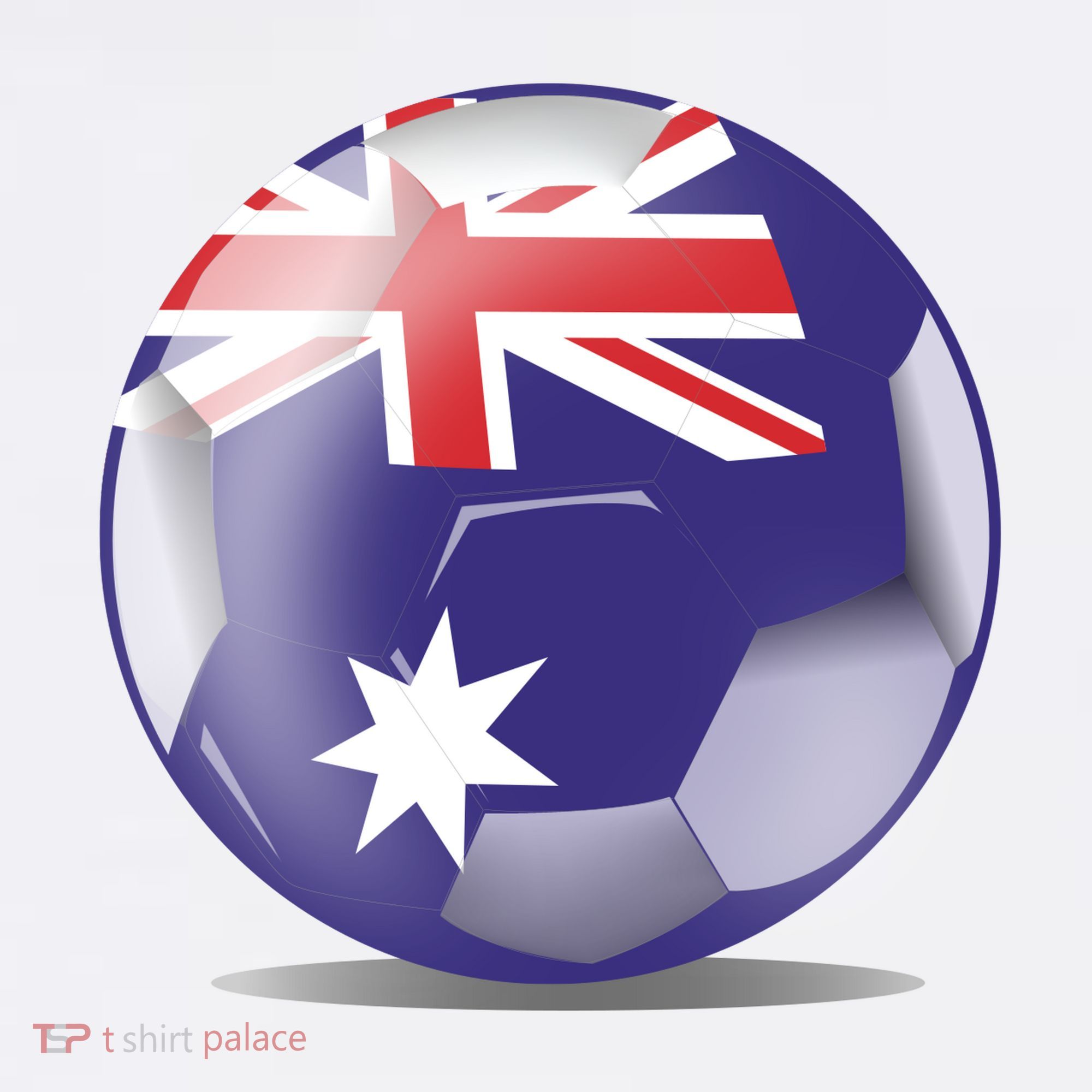 Soccer Ball Country Flag Australia Sweatshirt