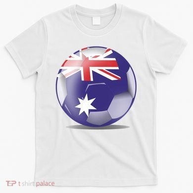 Soccer Ball Country Flag Australia T-Shirt