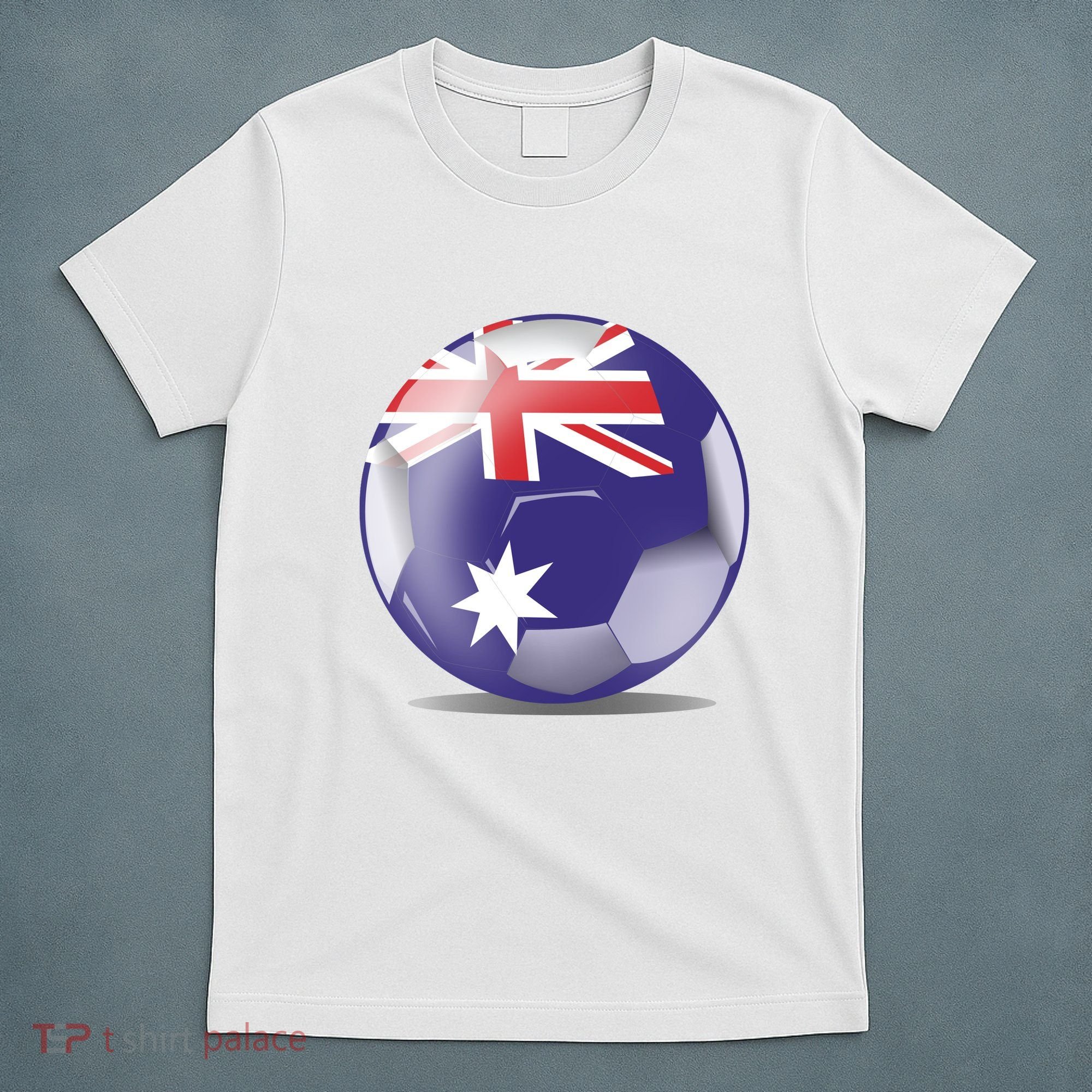 Soccer Ball Country Flag Australia T-Shirt
