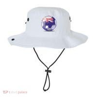 Soccer Ball Country Flag Australia Bucket Hat thumb 0