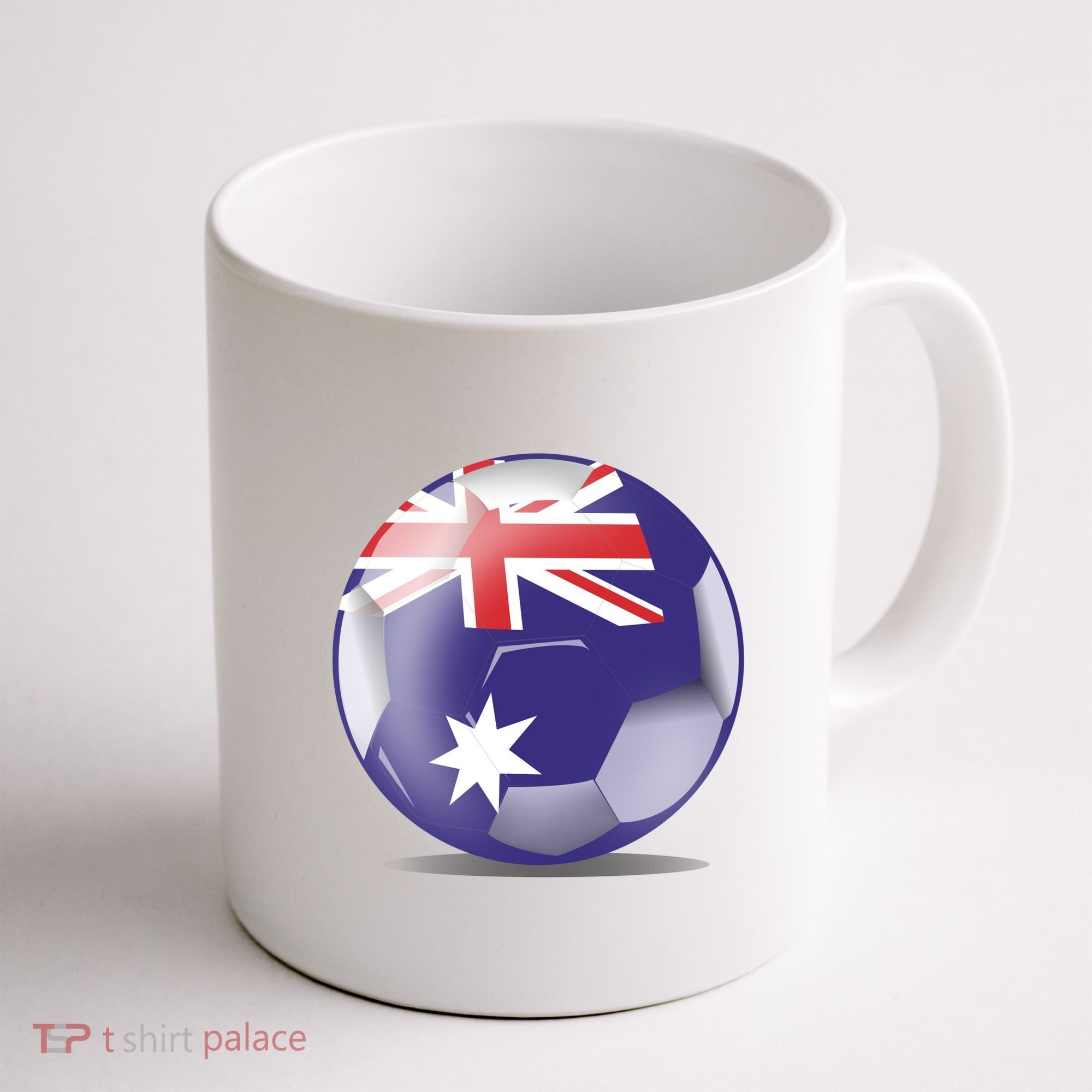 Soccer Ball Country Flag Australia Coffee Mug
