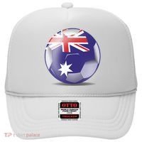 Soccer Ball Country Flag Australia Hat thumb 0