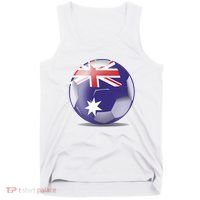 Soccer Ball Country Flag Australia Tank Top thumb 0