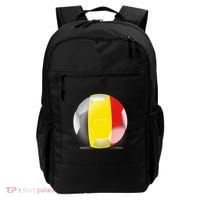 Soccer Ball Country Flag Belgium Backpack thumb 0