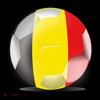 Soccer Ball Country Flag Belgium Coffee Mug thumb 5