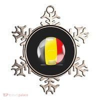 Soccer Ball Country Flag Belgium Ornament thumb 0