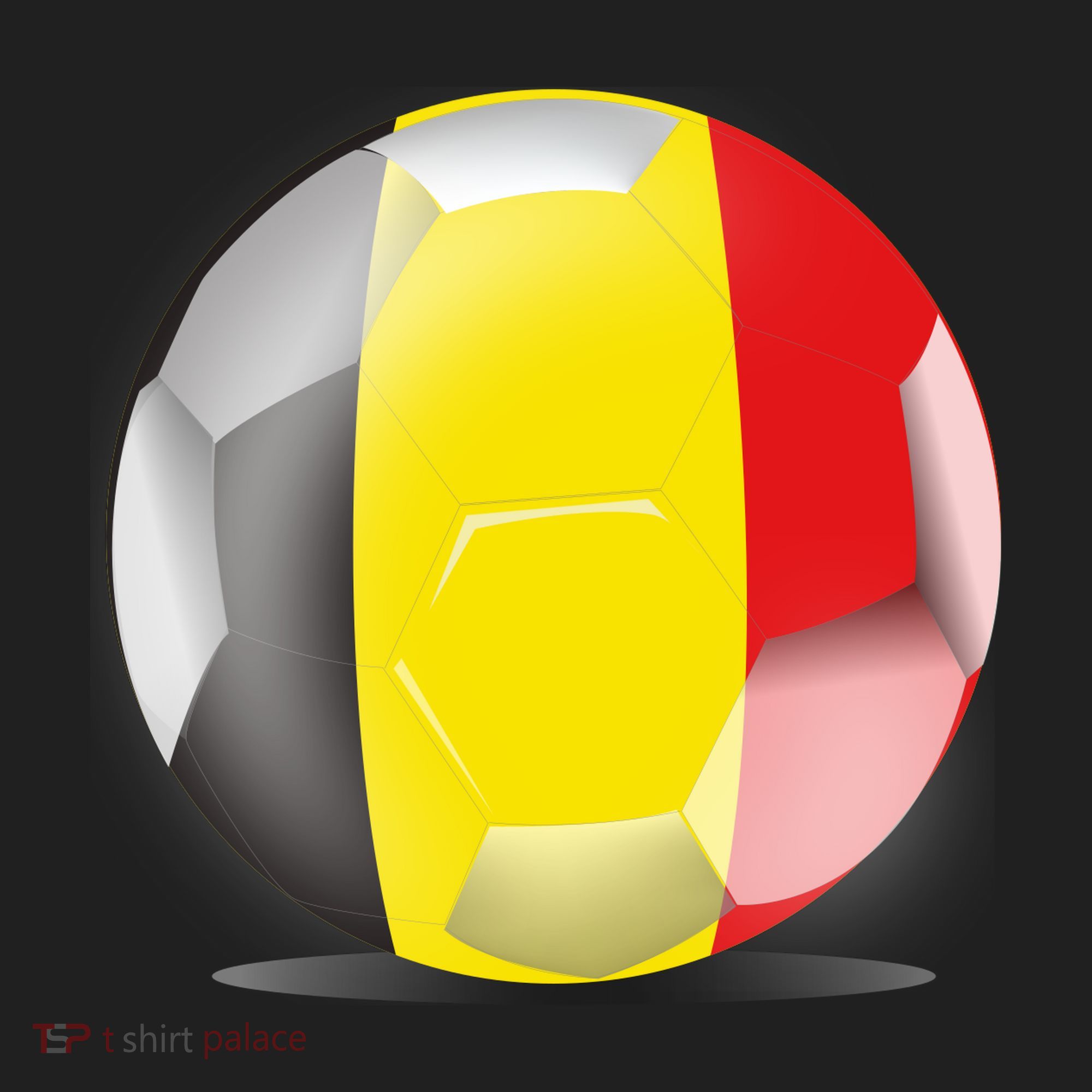 Soccer Ball Country Flag Belgium Hat