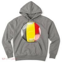 Soccer Ball Country Flag Belgium Hoodie thumb 0