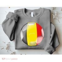 Soccer Ball Country Flag Belgium Sweatshirt thumb 2