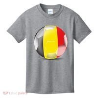 Soccer Ball Country Flag Belgium Kids T-Shirt thumb 0