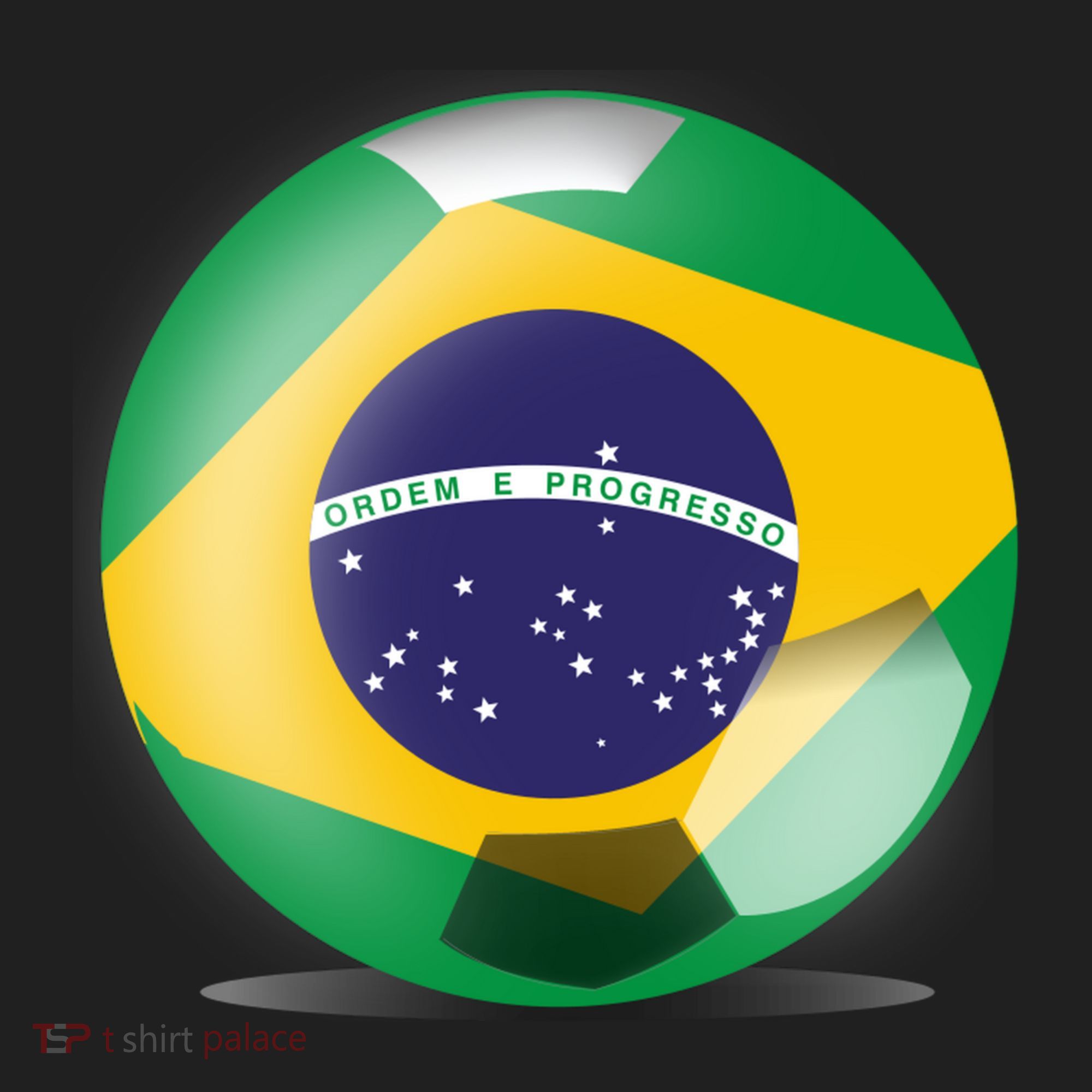 Soccer Ball Country Flag Brazil Women's Sweatshirt
