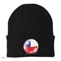 Soccer Ball Country Flag Chile Beanie thumb 0