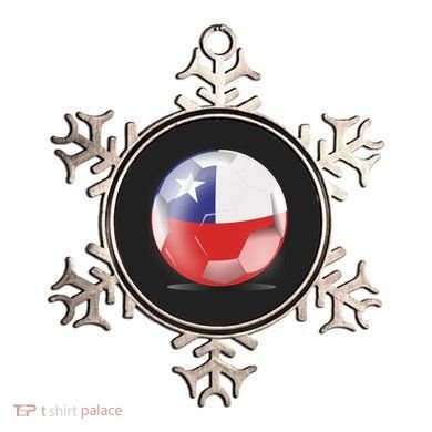 Soccer Ball Country Flag Chile Ornament