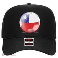 Soccer Ball Country Flag Chile Hat thumb 0