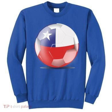 Soccer Ball Country Flag Chile Sweatshirt
