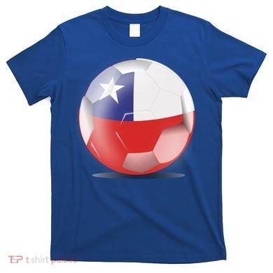 Soccer Ball Country Flag Chile T-Shirt