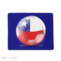 Soccer Ball Country Flag Chile Mousepad thumb 0