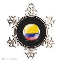 Soccer Ball Country Flag Colombia Ornament thumb 0