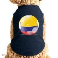 Soccer Ball Country Flag Colombia Doggie Tank thumb 0