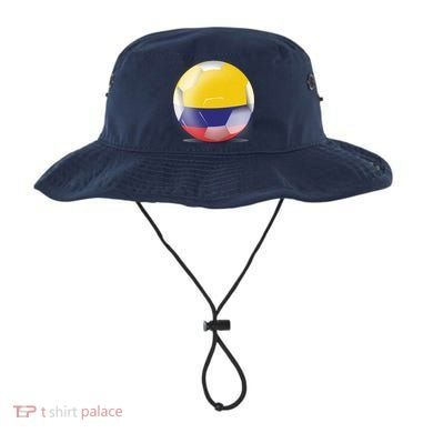 Soccer Ball Country Flag Colombia Bucket Hat