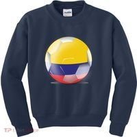 Soccer Ball Country Flag Colombia Kids Sweatshirt thumb 0