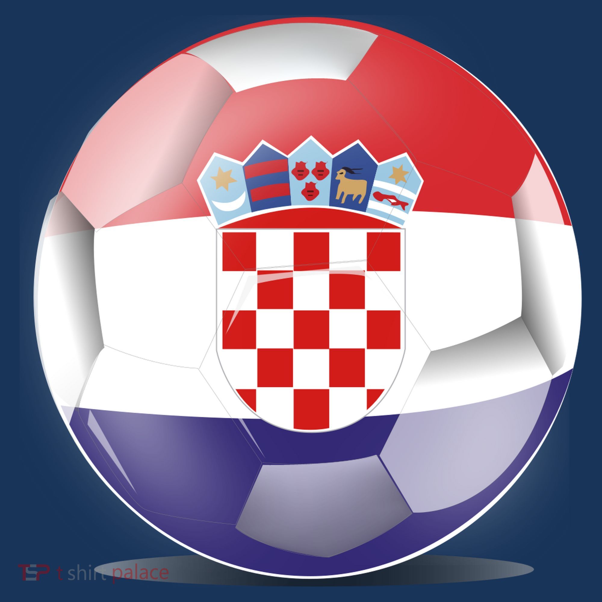 Soccer Ball Country Flag Croatia Women's Tank Top