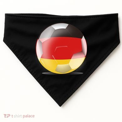 Soccer Ball Country Flag Germany USA-Made Doggie Bandana