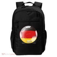 Soccer Ball Country Flag Germany Backpack thumb 0