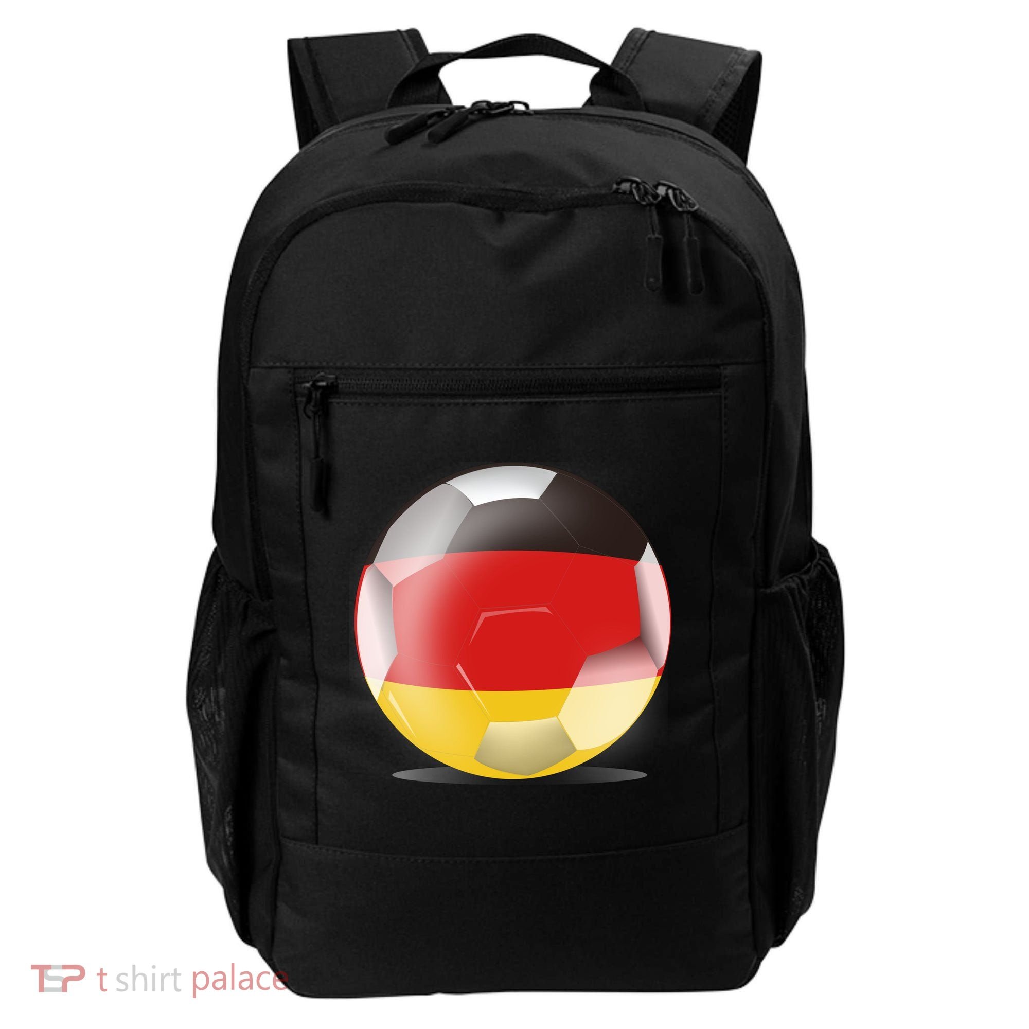 Soccer Ball Country Flag Germany Backpack