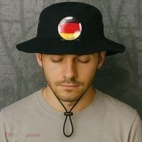 Soccer Ball Country Flag Germany Bucket Hat thumb 2