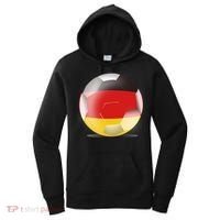 Soccer Ball Country Flag Germany Women's Hoodie thumb 0