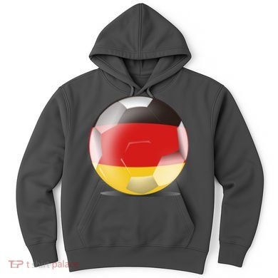 Soccer Ball Country Flag Germany Hoodie