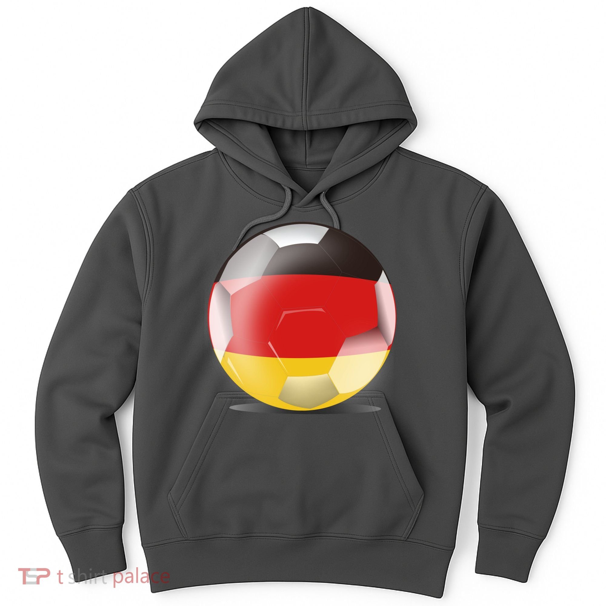 Soccer Ball Country Flag Germany Hoodie