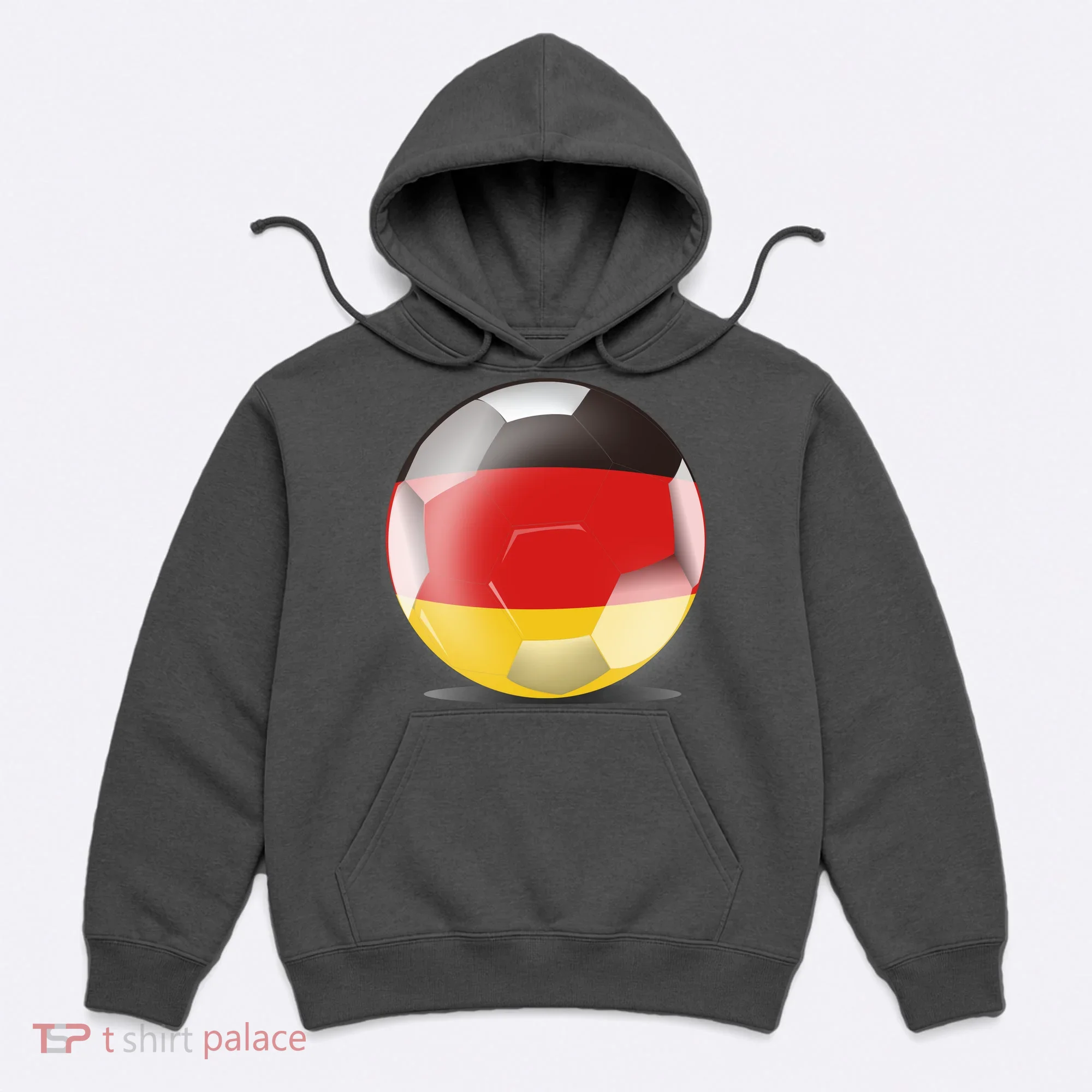 Soccer Ball Country Flag Germany Hoodie