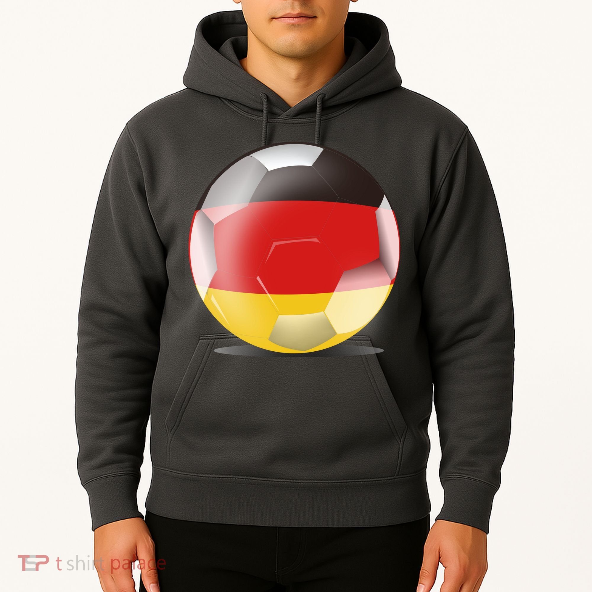Soccer Ball Country Flag Germany Hoodie