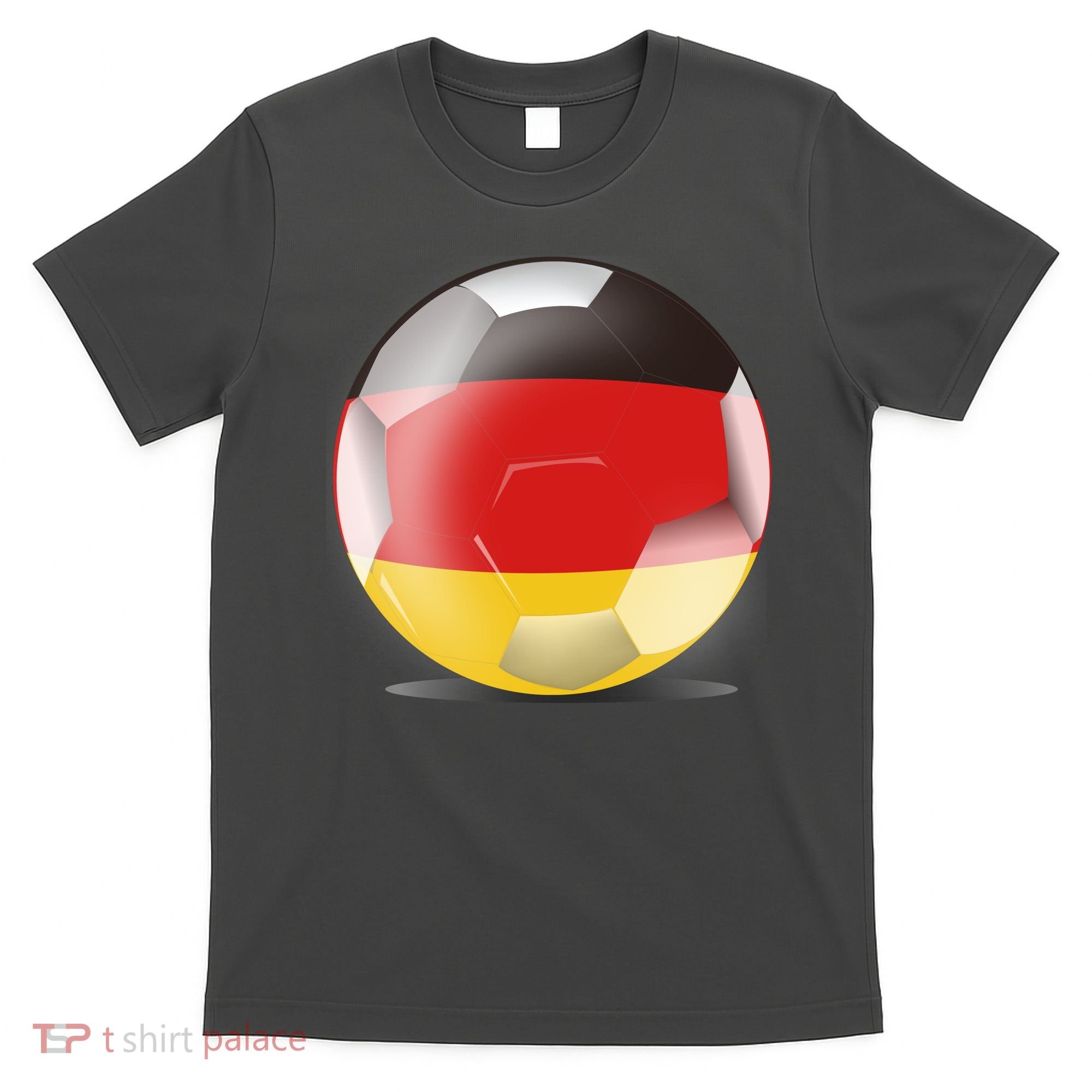 Soccer Ball Country Flag Germany T-Shirt