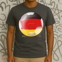 Soccer Ball Country Flag Germany T-Shirt thumb 3