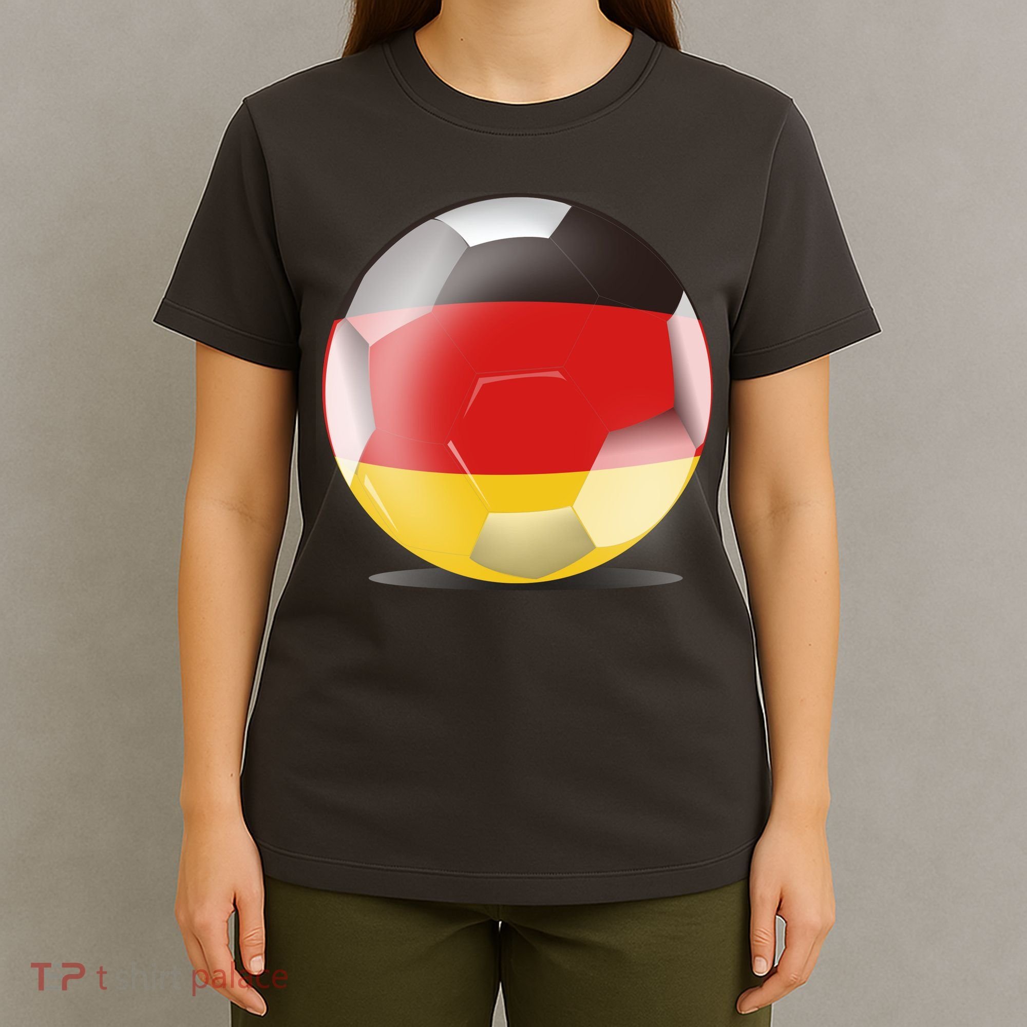 Soccer Ball Country Flag Germany T-Shirt