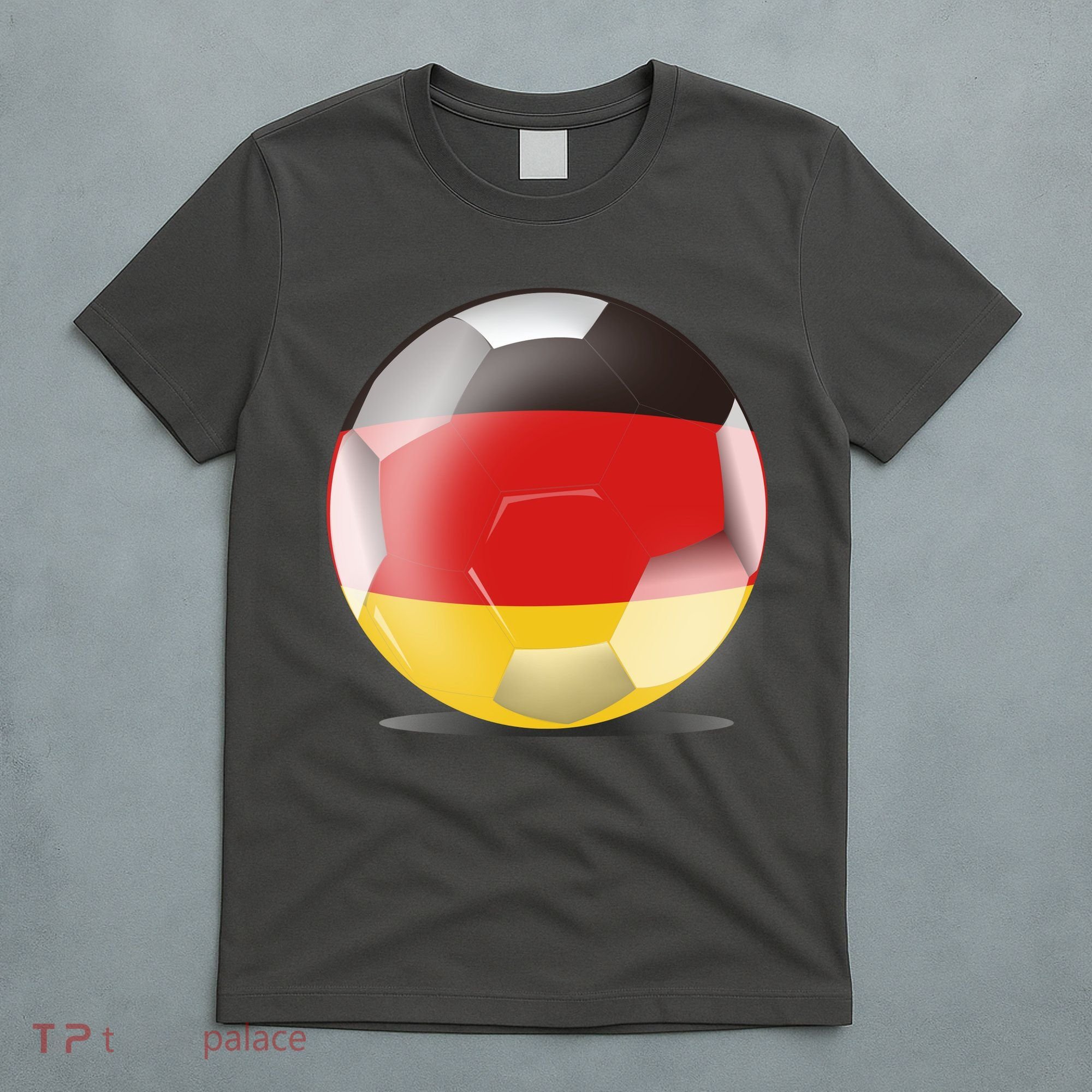 Soccer Ball Country Flag Germany T-Shirt