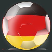 Soccer Ball Country Flag Germany T-Shirt thumb 7
