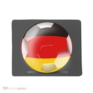 Soccer Ball Country Flag Germany Mousepad