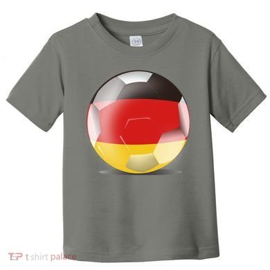 Soccer Ball Country Flag Germany Toddler T-Shirt