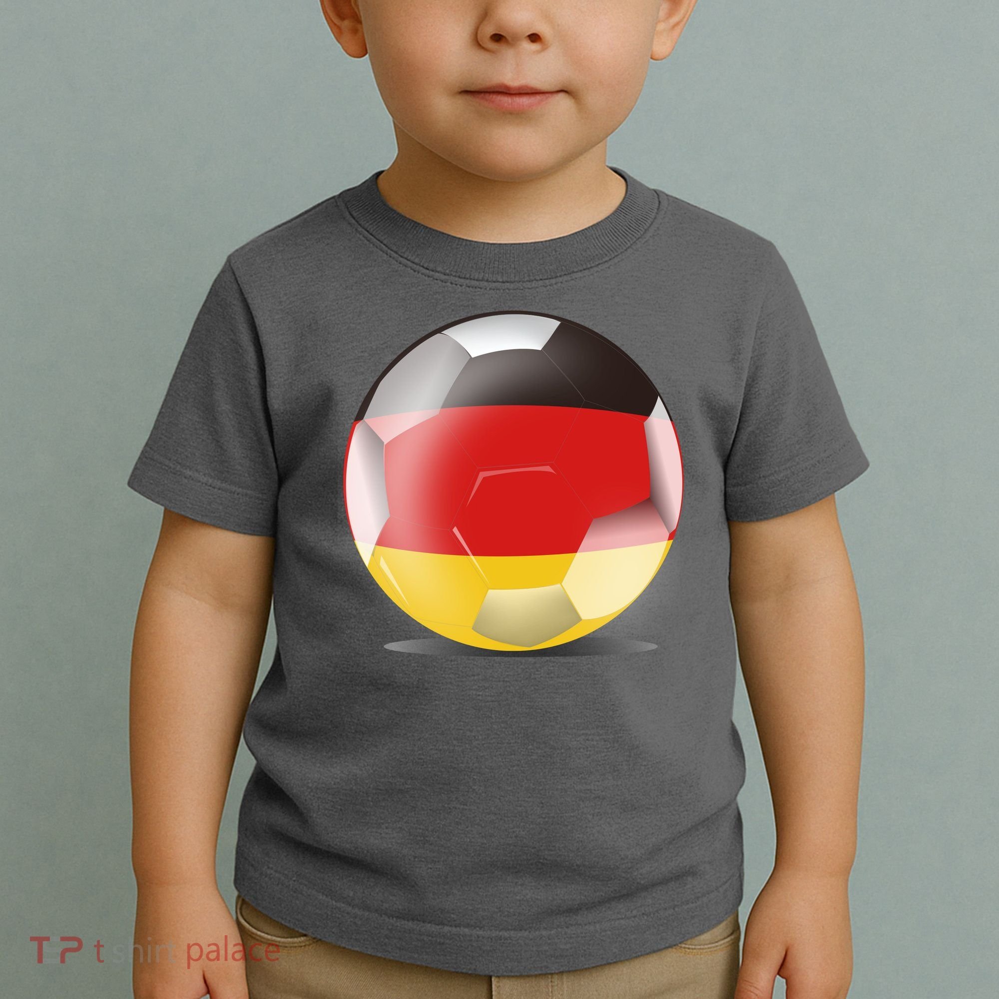 Soccer Ball Country Flag Germany Toddler T-Shirt